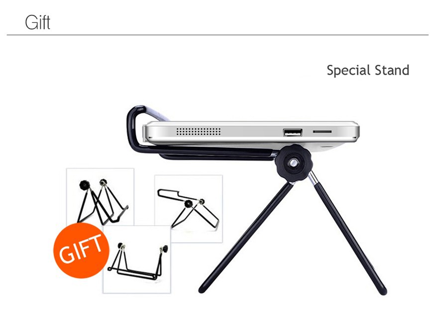 Mini Pocket Led Light Android TabletProjector 60LM Home Theater